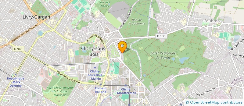 localisation de l'entreprise MONSIEUR RITCHY SITU-PEBE  CLICHY-SOUS-BOIS