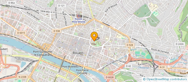 localisation de l'entreprise MONSIEUR RITON BAZILLE à ROUEN