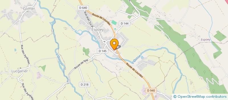 localisation de l'entreprise MONSIEUR RIVAN DEBARD à ESPOEY