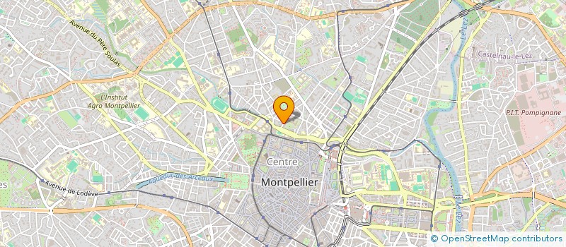 localisation de l'entreprise MONSIEUR RIVARD DAVET à MONTPELLIER
