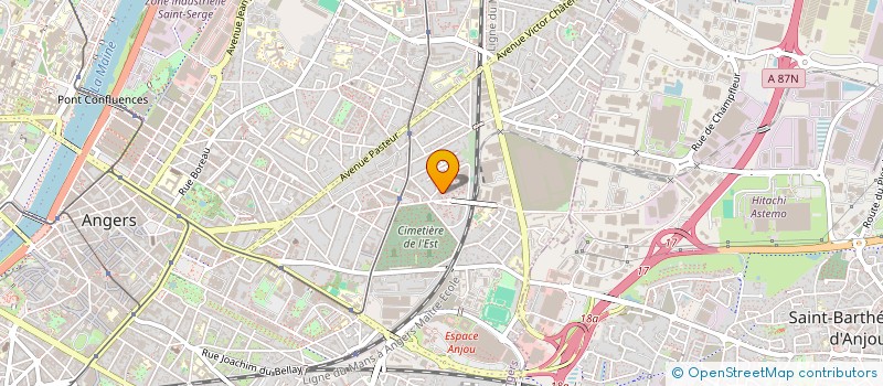 localisation de l'entreprise MONSIEUR RIVARD TONGO NOUMEDEM à ANGERS