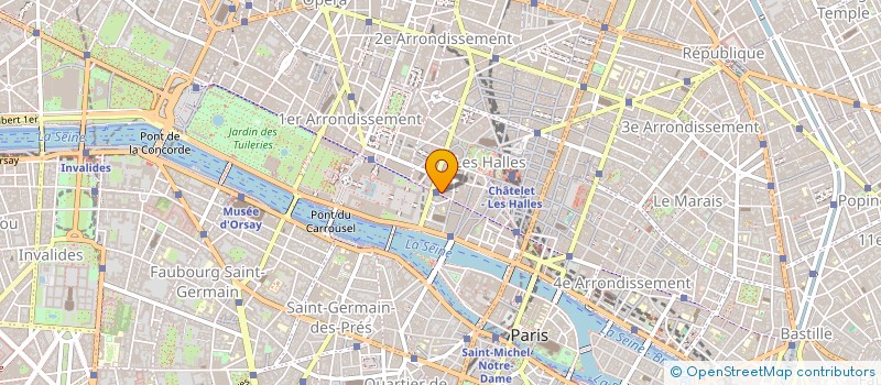 localisation de l'entreprise MONSIEUR RIVEROS RAMIREZ à PARIS