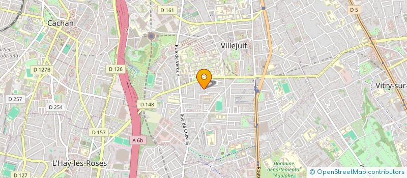 localisation de l'entreprise MONSIEUR RIWAD SALIM à VILLEJUIF