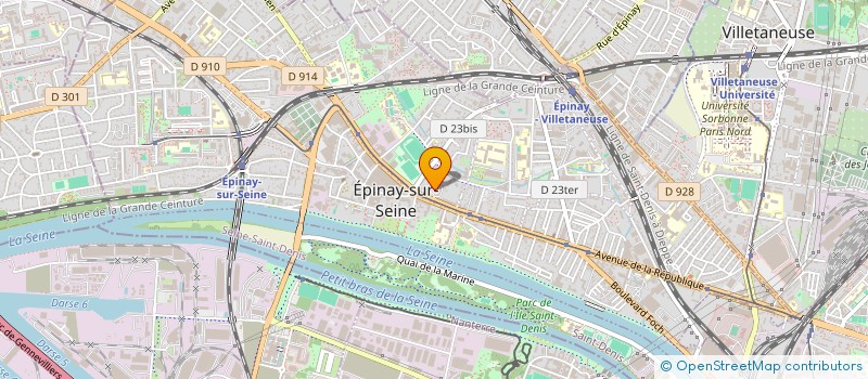 localisation de l'entreprise MONSIEUR RIYAD AICH à EPINAY-SUR-SEINE