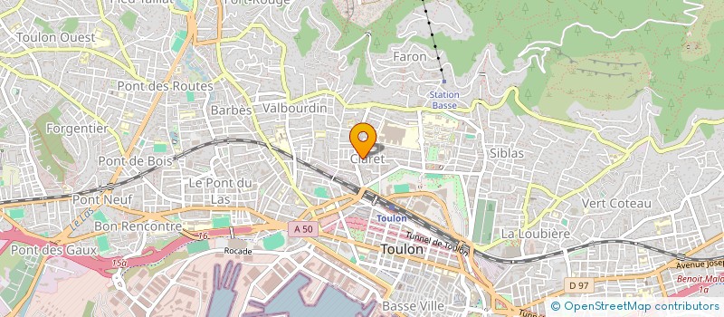 localisation de l'entreprise MONSIEUR RIYAD ALAMIN  TOULON