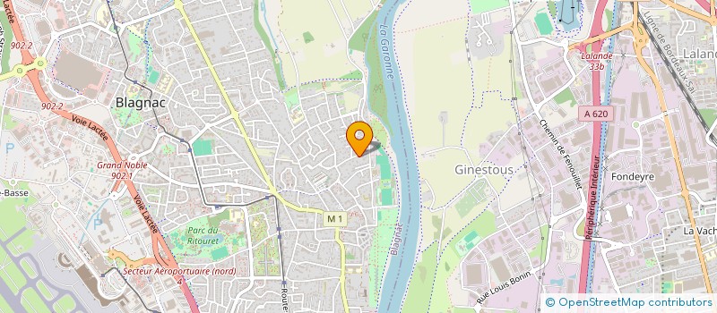 localisation de l'entreprise MONSIEUR RIYAD BAL  BLAGNAC