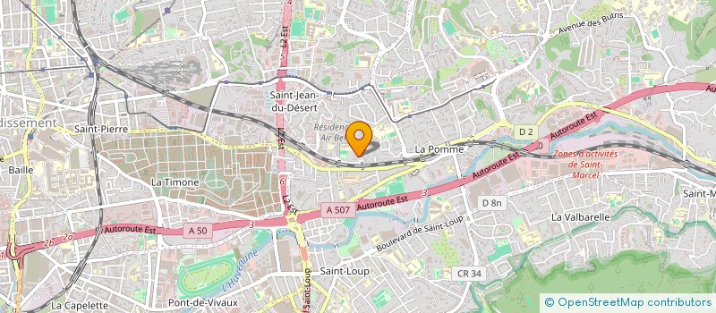 localisation de l'entreprise MONSIEUR RIYAD BENCHAA  MARSEILLE