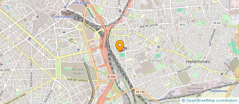 localisation de l'entreprise MONSIEUR RIYAD CHAGAH à LILLE
