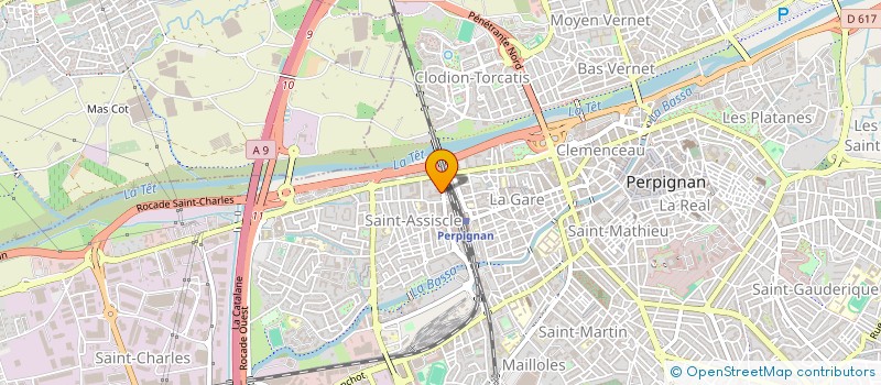 localisation de l'entreprise MONSIEUR RIYAD ERRAMI  PERPIGNAN