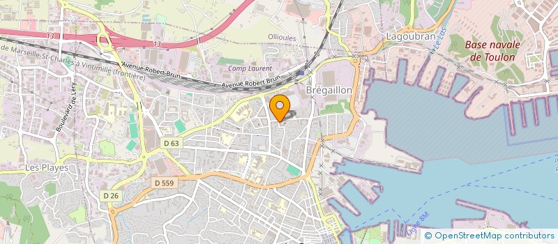 localisation de l'entreprise MONSIEUR RIYAD FERREIRA ESTEVES  LA SEYNE-SUR-MER