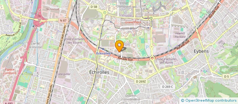 localisation de l'entreprise MONSIEUR RIYAD GOUAICH à ECHIROLLES