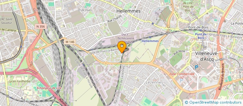 localisation de l'entreprise MONSIEUR RIYAD HADDACH à LILLE
