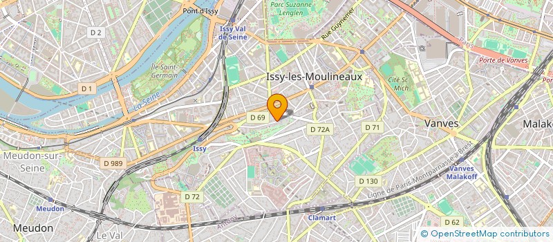localisation de l'entreprise MONSIEUR RIYAD MERTENS à ISSY-LES-MOULINEAUX