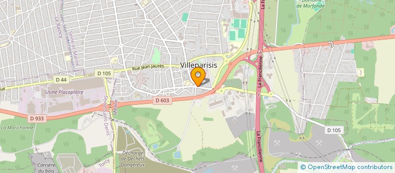 localisation de l'entreprise MONSIEUR RIYAD MESSAOUDEN  VILLEPARISIS