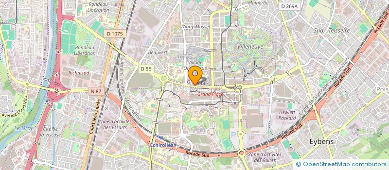 localisation de l'entreprise MONSIEUR RIYAD MOINDZE à GRENOBLE