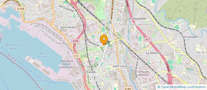 localisation de l'entreprise MONSIEUR RIYAD MOUELHI à MARSEILLE