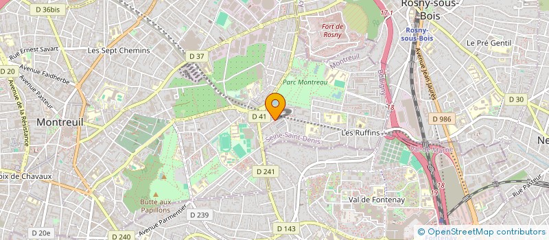 localisation de l'entreprise MONSIEUR RIYAD SOUIRI à MONTREUIL