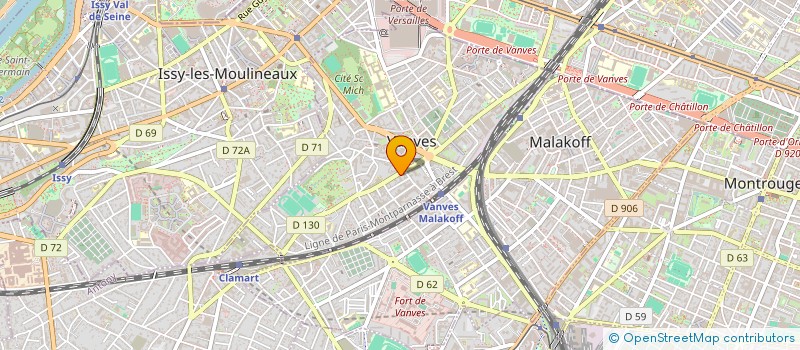 localisation de l'entreprise MONSIEUR RIYAD TEMSAMANI  VANVES