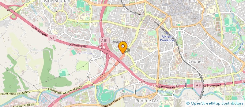 localisation de l'entreprise MONSIEUR RIYAD TOUMLI SBAI  AIX-EN-PROVENCE