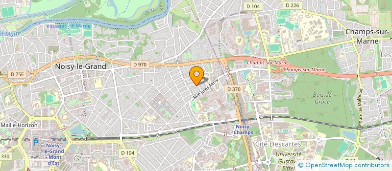 localisation de l'entreprise MONSIEUR RIYADE ABOUKASSEM  NOISY-LE-GRAND