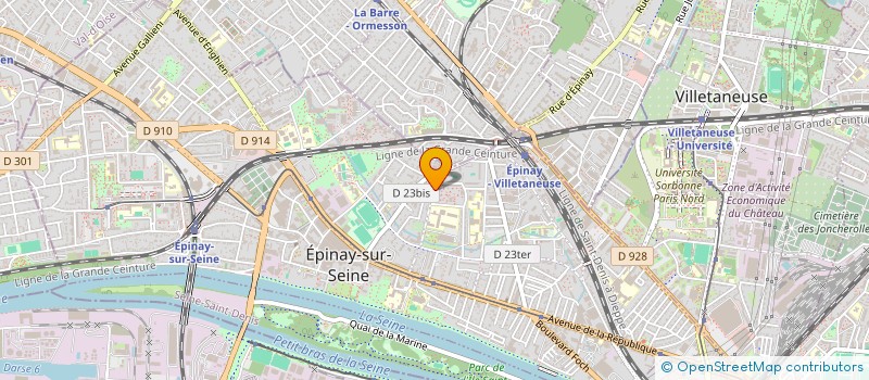 localisation de l'entreprise MONSIEUR RIYADH CHAALANE à EPINAY-SUR-SEINE