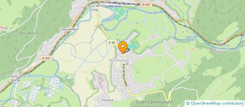 localisation de l'entreprise MONSIEUR RIZA BALYEMEZ  MONTLEBON