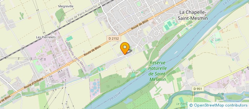 localisation de l'entreprise MONSIEUR RIZQUI KARIOUCH à LA CHAPELLE-SAINT-MESMIN