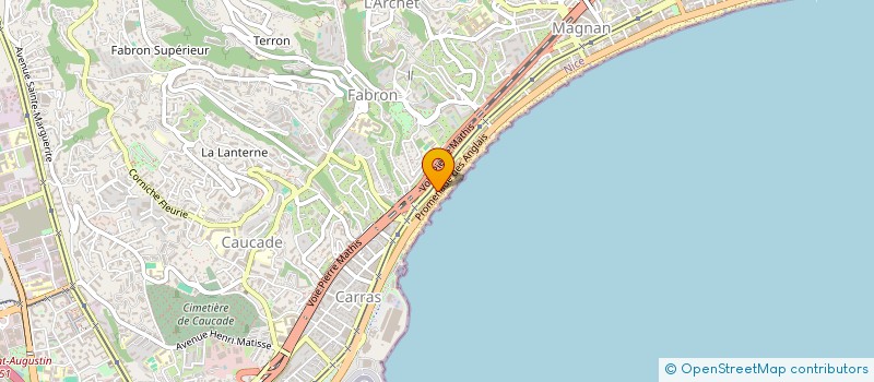 localisation de l'entreprise MONSIEUR RIZVAN NEJIBOV à NICE