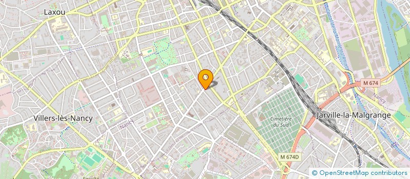 localisation de l'entreprise MONSIEUR RIZVAN ZOUKHAIEV  NANCY