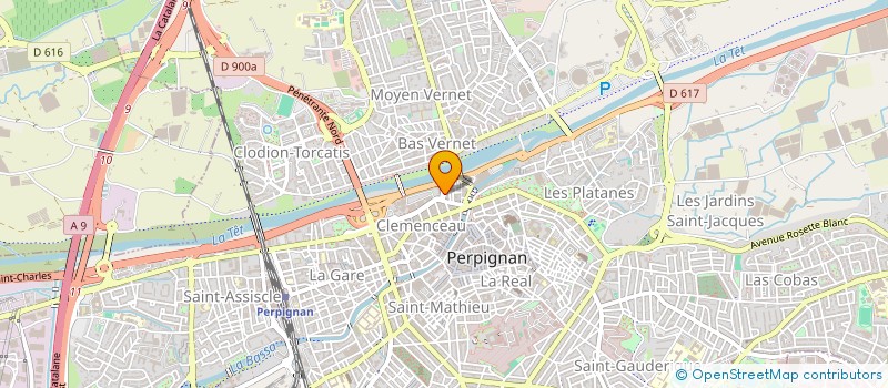 localisation de l'entreprise MONSIEUR RIZWAN FAROOQ  PERPIGNAN