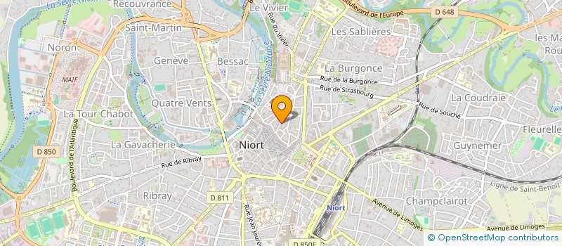 localisation de l'entreprise MONSIEUR RIZWAN ZAFAR à NIORT
