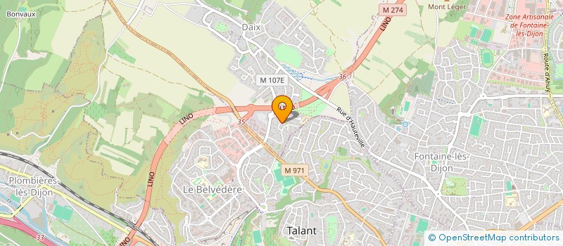 localisation de l'entreprise MONSIEUR ROALD JEAN-DESIRE BILLEBAULT  DAIX