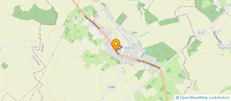 localisation de l'entreprise MONSIEUR ROAN MOITOIRET-CHOISY  ROLLOT