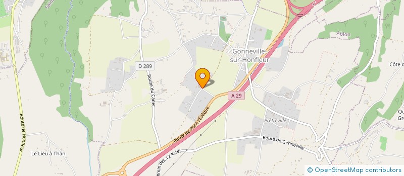 localisation de l'entreprise MONSIEUR ROAN VAN DEN OORD  GONNEVILLE-SUR-HONFLEUR