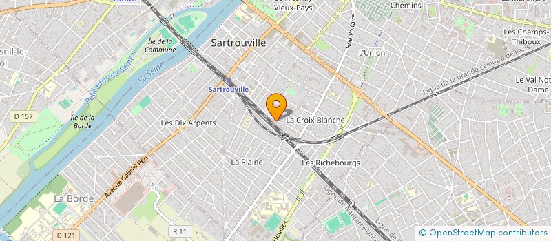 localisation de l'entreprise MONSIEUR ROBA JILO  SARTROUVILLE