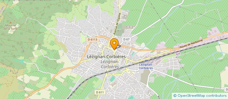 localisation de l'entreprise MONSIEUR ROBAN GIMENEZ  LEZIGNAN-CORBIERES