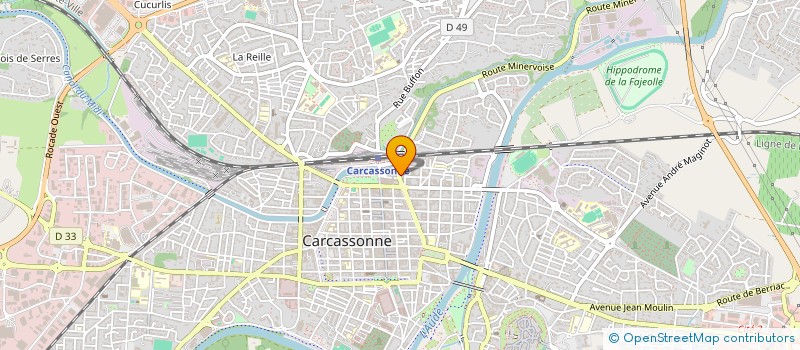 localisation de l'entreprise MONSIEUR ROBBE SEYEN  CARCASSONNE