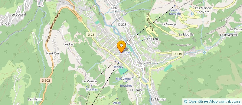 localisation de l'entreprise MONSIEUR ROBBERT BERGHUIS  MORZINE