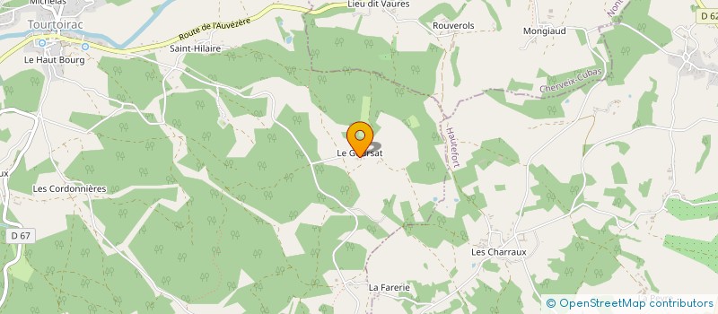 localisation de l'entreprise MONSIEUR ROBBERT FREDRIKS  TOURTOIRAC