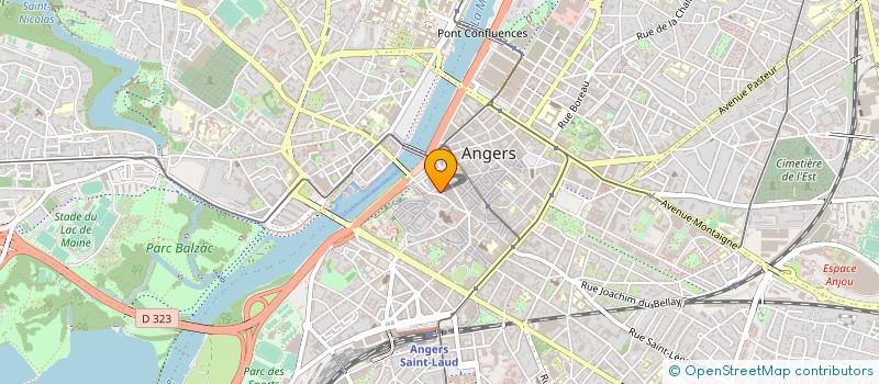 localisation de l'entreprise MONSIEUR ROBBY DIANGANA à ANGERS