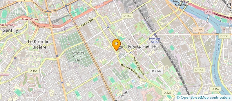 localisation de l'entreprise MONSIEUR ROBBY SEGUIN  IVRY-SUR-SEINE