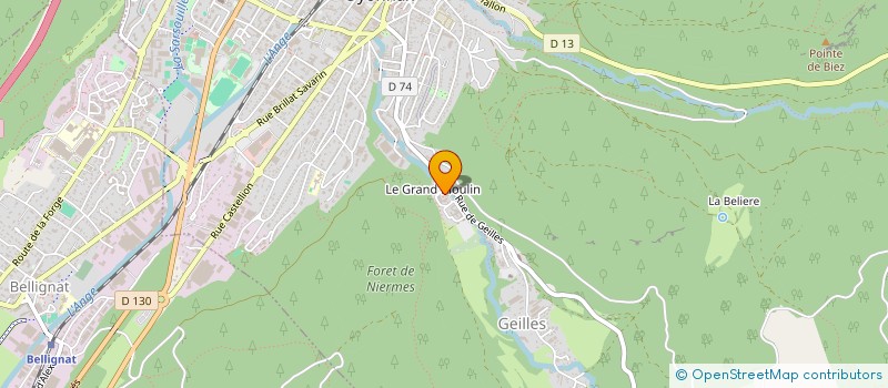 localisation de l'entreprise MONSIEUR ROBEL MEHARI GEBREMESKEL à OYONNAX