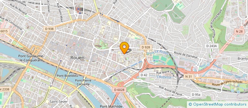 localisation de l'entreprise MONSIEUR ROBEL TESFALEM  ROUEN