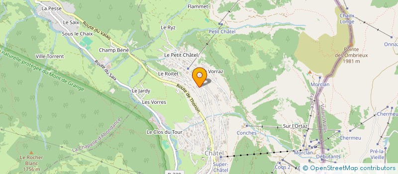 localisation de l'entreprise MONSIEUR ROBER VIALA  CHATEL