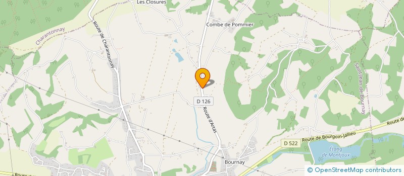 localisation de l'entreprise MONSIEUR ROBERT ABEL COINDOZ  SAINT-JEAN-DE-BOURNAY