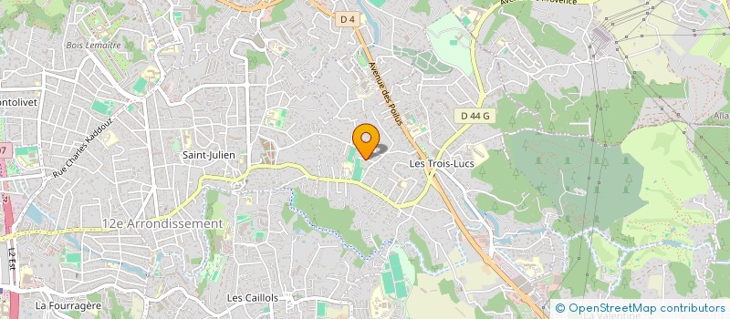 localisation de l'entreprise MONSIEUR ROBERT ACCIARO à MARSEILLE