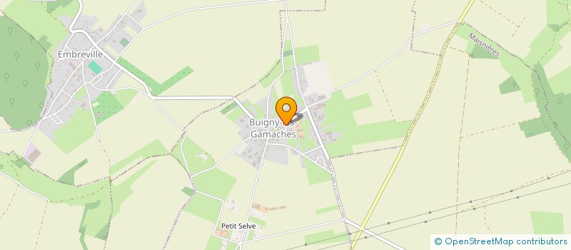 localisation de l'entreprise MONSIEUR ROBERT ACOULON à BUIGNY-LES-GAMACHES