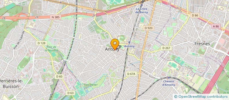 localisation de l'entreprise MONSIEUR ROBERT ADOLF à ANTONY