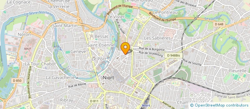 localisation de l'entreprise MONSIEUR ROBERT AISSANI à NIORT