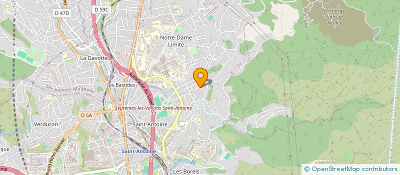 localisation de l'entreprise MONSIEUR ROBERT AJMAR à MARSEILLE